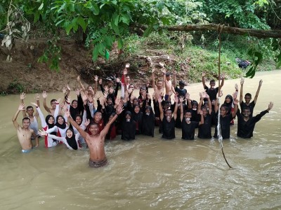 SUKSES PENGAMBILAN BEDGE PASKIBRA SMK YPS