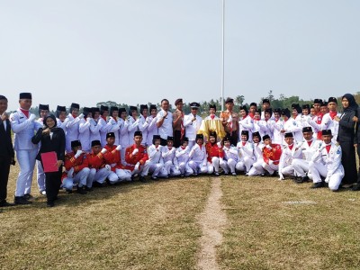 SUKSES PENGIBARAN BENDERA TAHUN 2019
